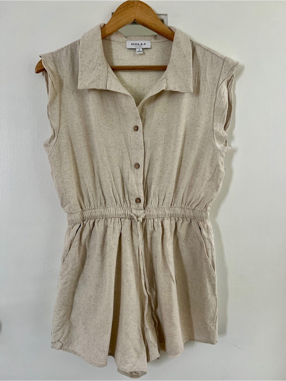 Gilli Beige Romper